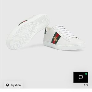 Women’s Gucci Ace Sneakers size 37 (US 7) lightly used excellent condition